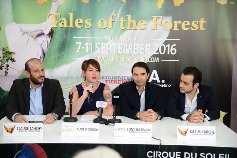 Cirque Du Soleil Press Conference